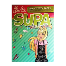 Barbie Supa Colouring - 200 Page Activity Book